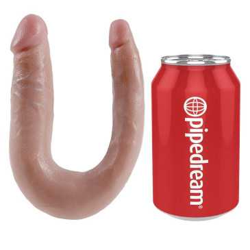 Tupladildo - Double Trouble, U-Muoto, S - King Cock | KING COCK | Tupladildot