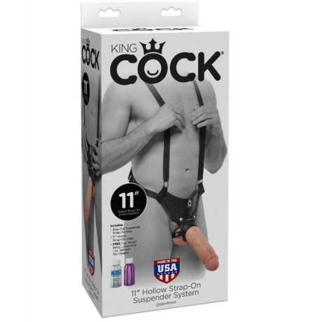Ontto Strap-On - Suspender, 28 cm - King Cock | KING COCK | Lisävarusteet penikselle