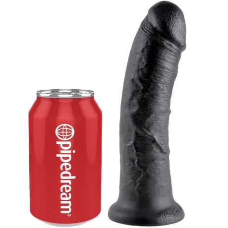 Black Dildo, 20 cm - King Cock | KING COCK | Dildot Black Dildo, 20 cm - King Cock | KING COCK | Dildot