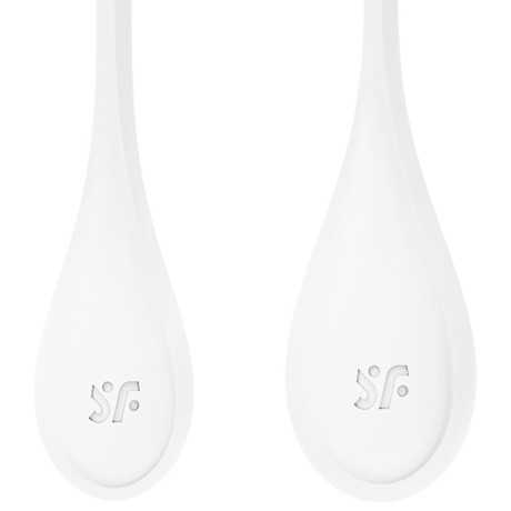 Satisfyer - Geishakuula, Valkoinen - Yoni Power 1 | SATISFYER BALLS | Geishakuulat