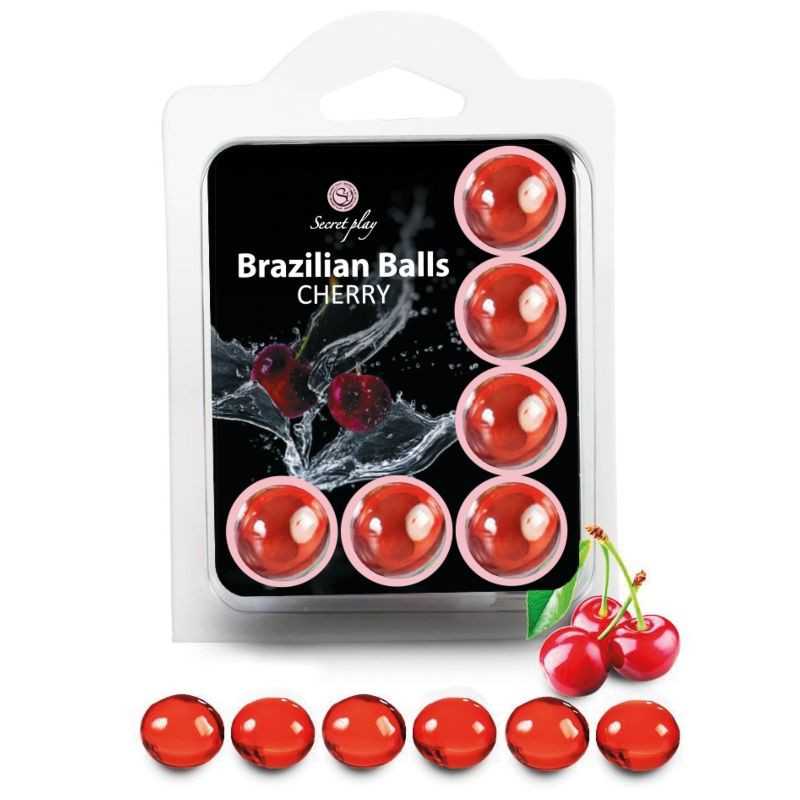 Brasilialaiset Pallot - Kirsikka, 6 kpl - Secretplay | SECRETPLAY COSMETIC | Intiimituotteet Brasilialaiset Pallot - Kirsikka, 6 kpl - Secretplay | SECRETPLAY COSMETIC | Intiimituotteet