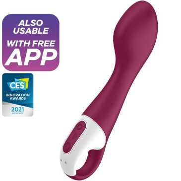 Satisfyer - Hot Spot - Lämpenevä Vibraattori | SATISFYER VIBRATOR | Stimulaattorit