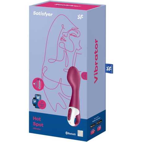 Satisfyer - Hot Spot - Lämpenevä Vibraattori | SATISFYER VIBRATOR | Stimulaattorit