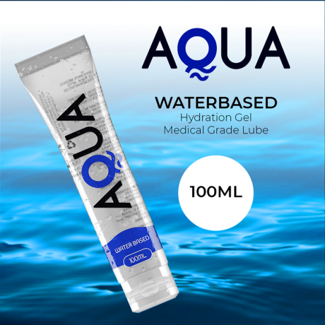 Vesipohjainen liukuvoide, 100 ml - AQUA | AQUA QUALITY | Intiimituotteet