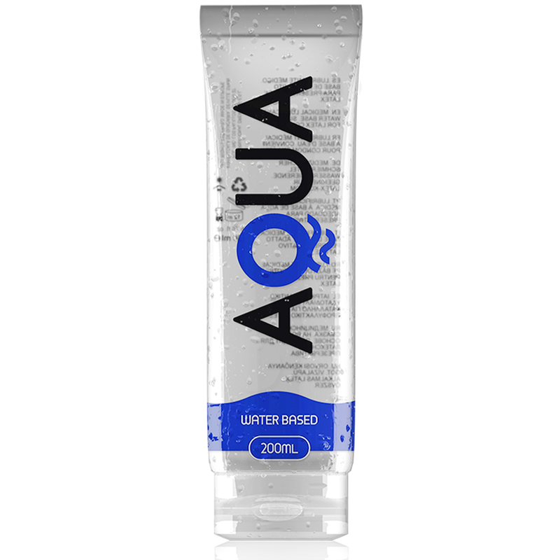 Vesipohjainen liukuvoide, 200 ml - AQUA | AQUA QUALITY | Intiimituotteet