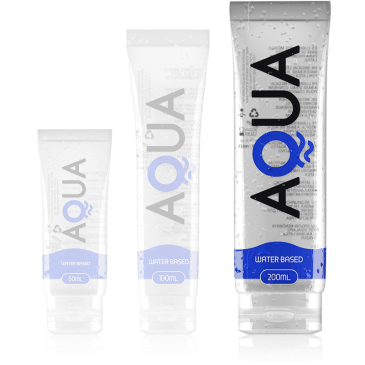 Vesipohjainen liukuvoide, 200 ml - AQUA | AQUA QUALITY | Intiimituotteet