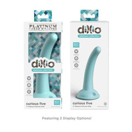 Dildo - Curious Five, Vihreä, 13 cm - Pipedreams | DILLIO | Dildot
