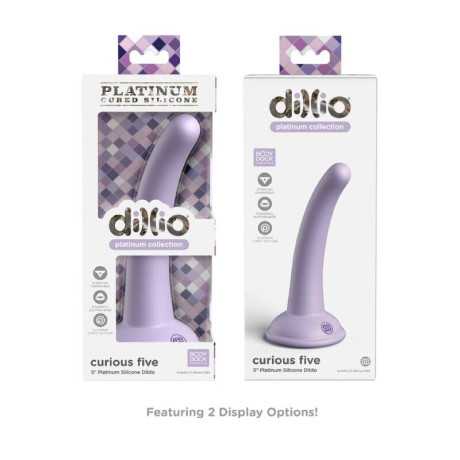 Ihana Dildo - Curious Five, Lila, 13 cm - Pipedreams | DILLIO | Dildot