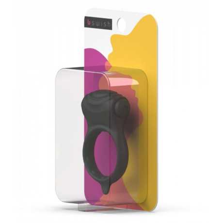 Penisrengas - Basic Wave, Musta - B Swish | B SWISH | Penisrenkaat tärinällä