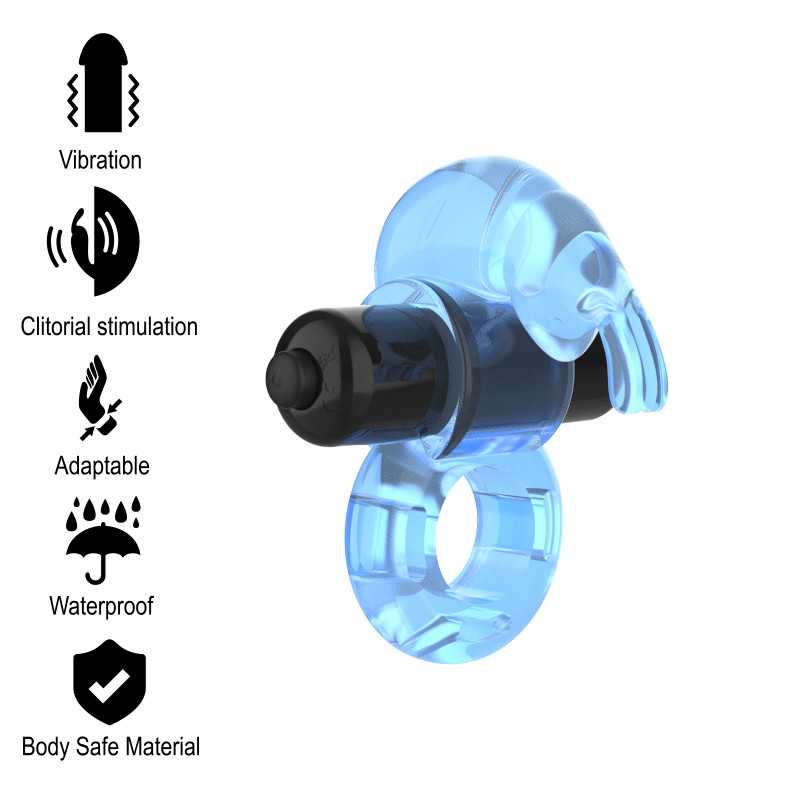 Intense - Rabbit Ring Vibraattorilla | INTENSE COUPLES TOYS | Stimulaattorit Intense - Rabbit Ring Vibraattorilla | INTENSE COUPLES TOYS | Stimulaattorit