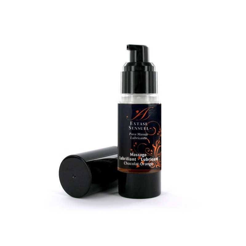 Vesipohjainen Liukuvoide - Suklaa-Appelsiini, 30 ml - Extase Sensuel | EXTASE SENSUAL | Makuliukuvoiteet