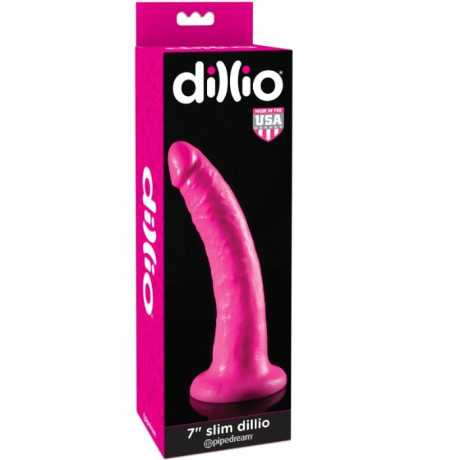 Dildo - Dillio, 18 cm, Pinkki - Pipedream