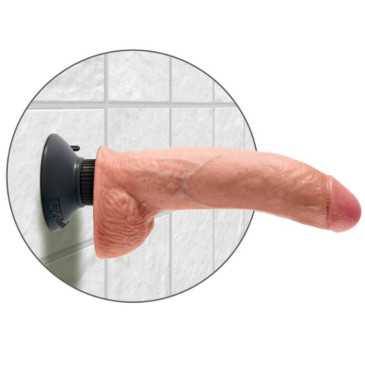 Tekopenis Värinällä - Vibes, 23 cm - King Cock | KING COCK | Vibraattorit