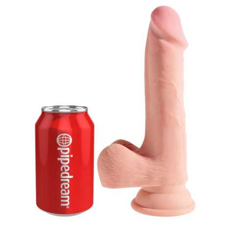 Realistinen Tekopenis - Triple Density, 23 cm - King Cock | KING COCK PLUS | Dildot