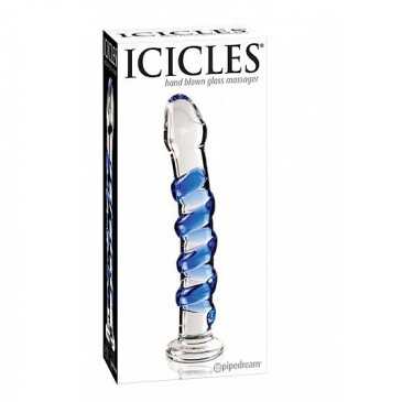 Lasidildo - käsinpuhallettu - No. 5 - Icicles | ICICLES | Dildot