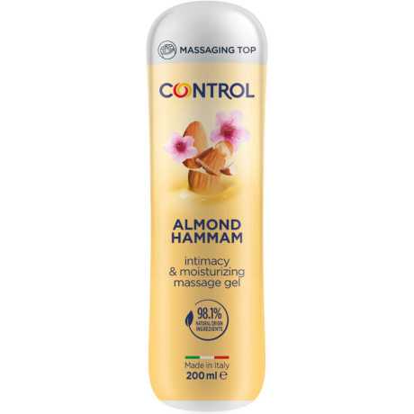 Eroottinen Hierontageeli 3 in 1 - Almond Hammam - Control | CONTROL LUBES | Makuliukuvoiteet