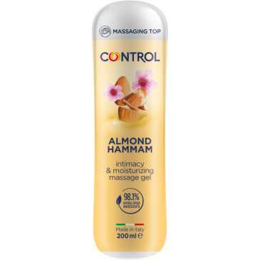 Eroottinen Hierontageeli 3 in 1 - Almond Hammam - Control | CONTROL LUBES | Makuliukuvoiteet