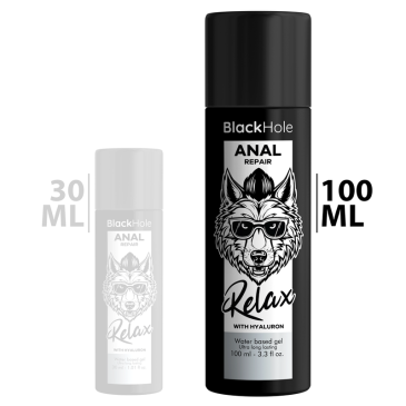 Rentouttava anaaliliukuvoide - Anal Repair, 100 ml - Black Hole | BLACK HOLE | Intiimituotteet