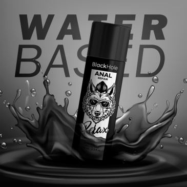 Rentouttava anaaliliukuvoide - Anal Repair, 100 ml - Black Hole | BLACK HOLE | Intiimituotteet