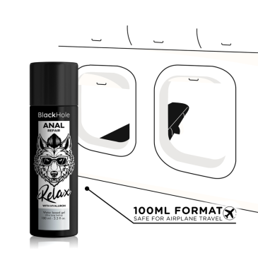 Rentouttava anaaliliukuvoide - Anal Repair, 100 ml - Black Hole | BLACK HOLE | Intiimituotteet