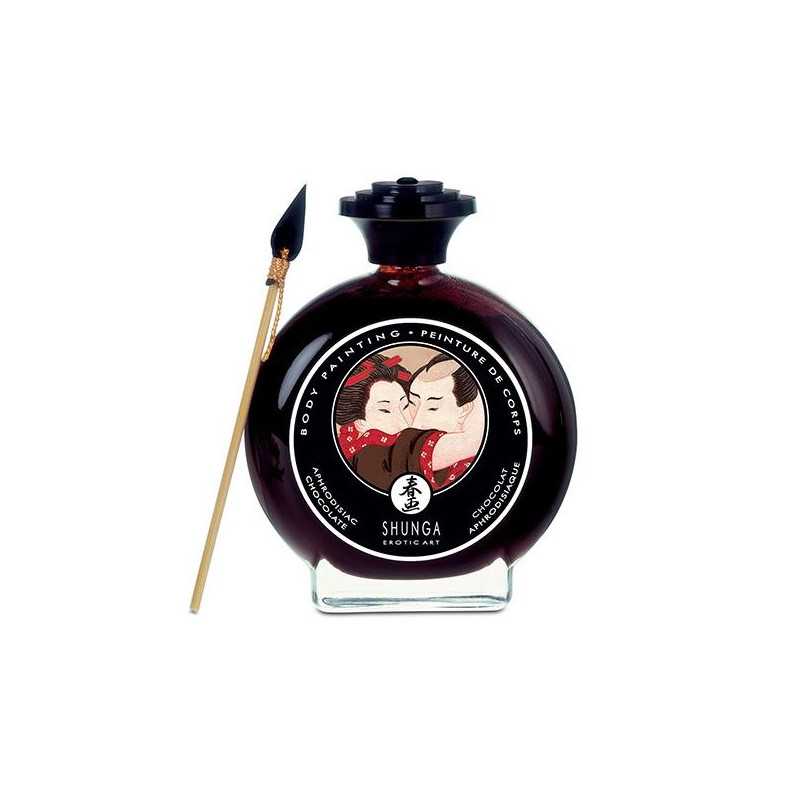 Vartalomaali - Suklaa, 100 ml - Shunga | SHUNGA MASSAGE CREAM | Syötävä vartalomaali ja -jauhe Vartalomaali - Suklaa, 100 ml - Shunga | SHUNGA MASSAGE CREAM | Syötävä vartalomaali ja -jauhe