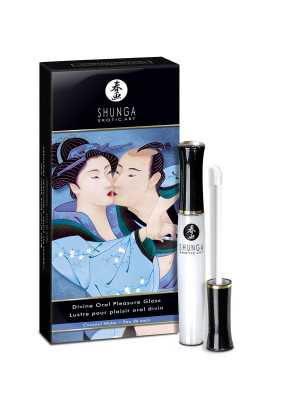 Huulikiilto Suuseksiin 3 in 1 - Divine Oral Coconut Water, - Shunga | SHUNGA APHRODISIACS | Orgasmin tehostin