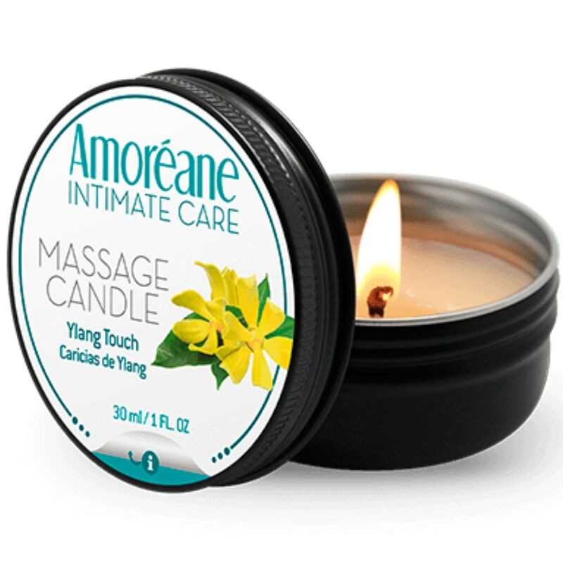 Hierontakynttilä - Ylang Caressing - Amoreane | AMOREANE | Intiimituotteet