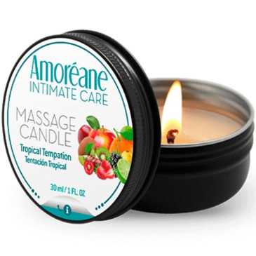 Hierontakynttilä - Tropical Temptation - Amoreane | AMOREANE | Intiimituotteet