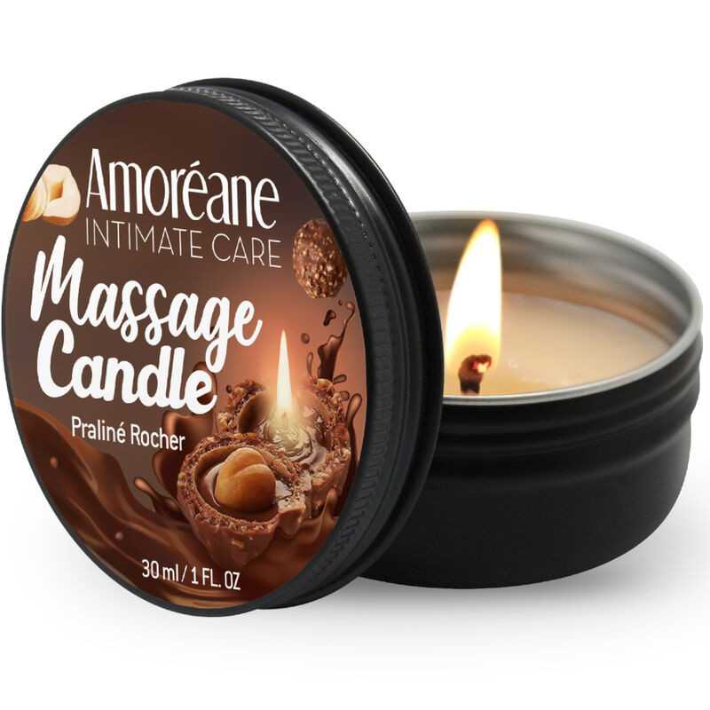 Hierontakynttilä - Rocher Praline - Amoreane | AMOREANE | Intiimituotteet Hierontakynttilä - Rocher Praline - Amoreane | AMOREANE | Intiimituotteet