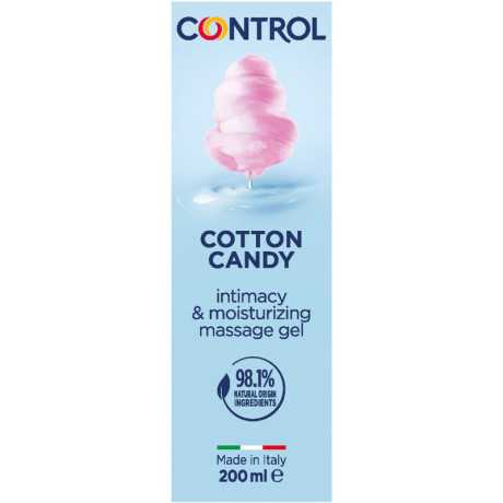 Eroottinen Hierontageeli 3 in 1 - Cotton Candy, 200 ml - Control Lubes | CONTROL LUBES | Makuliukuvoiteet