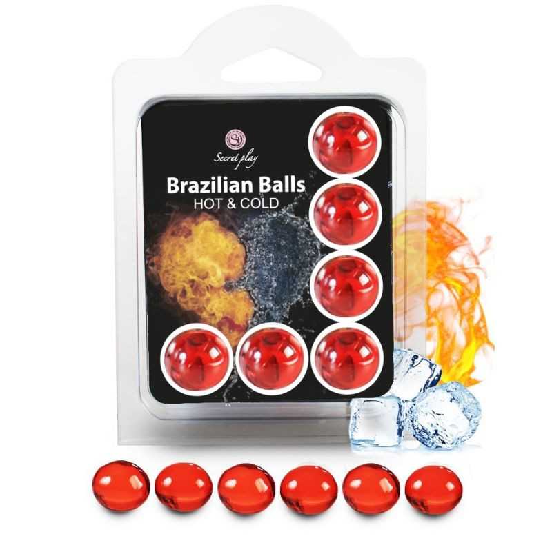 Brasilialaiset Pallot - Kuuma-Kylmä, 6 kpl - Secretplay | SECRETPLAY COSMETIC | Intiimituotteet Brasilialaiset Pallot - Kuuma-Kylmä, 6 kpl - Secretplay | SECRETPLAY COSMETIC | Intiimituotteet