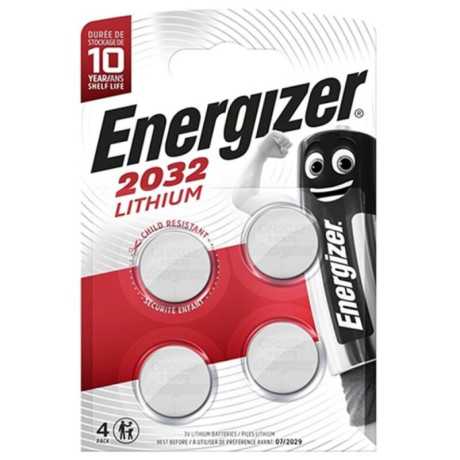 Energizer - Nappiparistot CR2032 3V, 4 kpl | ENERGIZER | Paristot