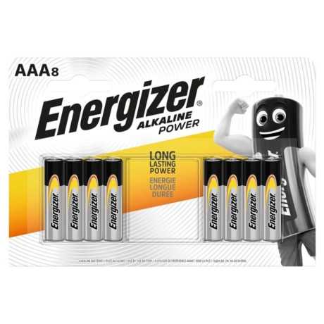 Energizer - Alkaline Paristo AAA LR03, 8 kpl | ENERGIZER | Paristot
