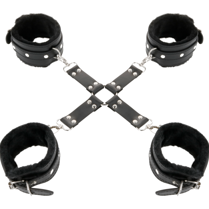 Sidontasetti Hogtie - Darkness | DARKNESS BONDAGE | Käsiraudat ja naamiot Sidontasetti Hogtie - Darkness | DARKNESS BONDAGE | Käsiraudat ja naamiot