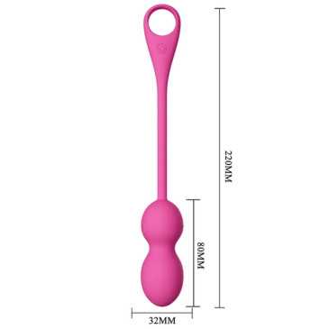 Silikoniset Geishakuulat - Värinällä - Elvira, Pinkki - Pretty Love | PRETTY LOVE SMART | Seksilelut