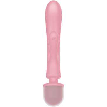 Satisfyer - Triple Lover Pupuvibraattori, Pinkki | SATISFYER VIBRATOR | Seksilelut