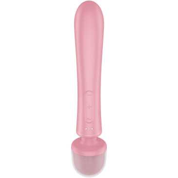 Satisfyer - Triple Lover Pupuvibraattori, Pinkki | SATISFYER VIBRATOR | Seksilelut