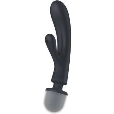 Satisfyer - Triple Lover Pupuvibraattori, Pinkki | SATISFYER VIBRATOR | Seksilelut