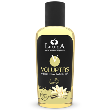 Lämmittävä Hierontaöljy - Voluptas, Vanilja - Luxuria | INTIMATELINE LUXURIA | Hierontaöljyt ja -voiteet