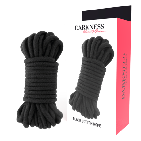 Kinbaku-köysi - Puuvilla, 20 m - Darkness