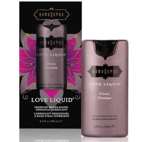 Kamasutra - Vesipohjainen Liukuvoide - Love Liquid, 100 ml