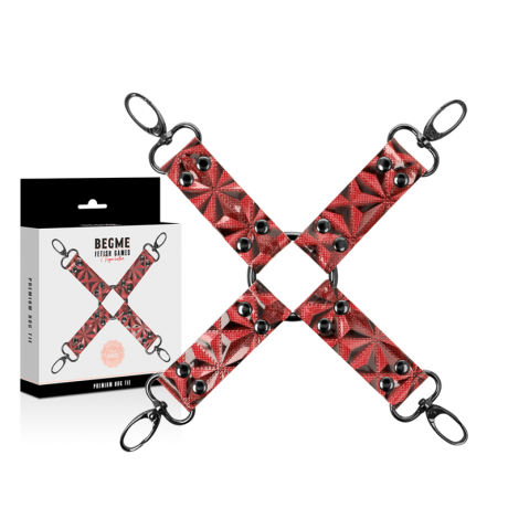 Begme - Red Edition Hog Tie Vegan Leather | BEGME RED EDITION | BDSM & Bondage