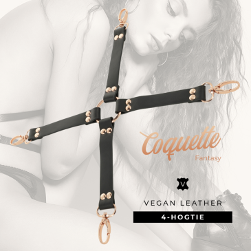 Coquette Chic Desire - Fantasy Vegan Leather Hog Tie | COQUETTE FANTASY | BDSM & Bondage
