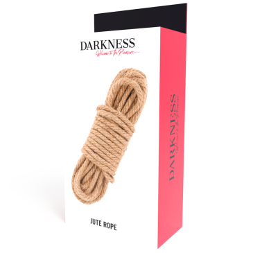 Kinbaku-köysi - Juutti, 5 m - Darkness | DARKNESS BONDAGE | Käsiraudat ja naamiot