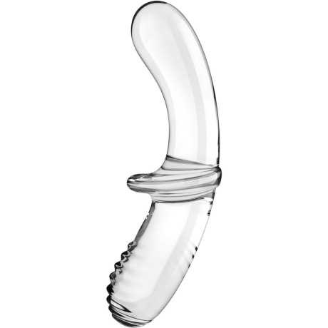 Satisfyer - Dildo - Double Crystal Transparent