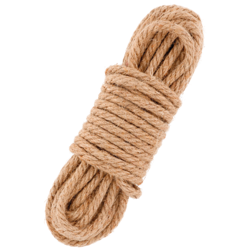 Kinbaku-köysi - Juutti, 10 m - Darkness | DARKNESS BONDAGE | Käsiraudat ja naamiot