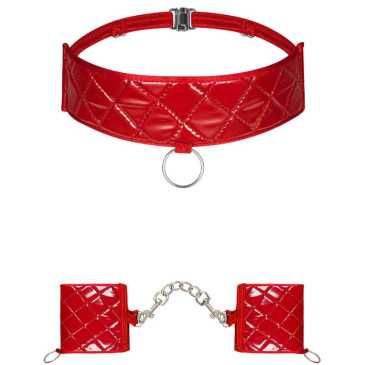 Obsessive - Hunteria Cuffs And Choker | OBSESSIVE ACCESSORIES | BDSM & Bondage