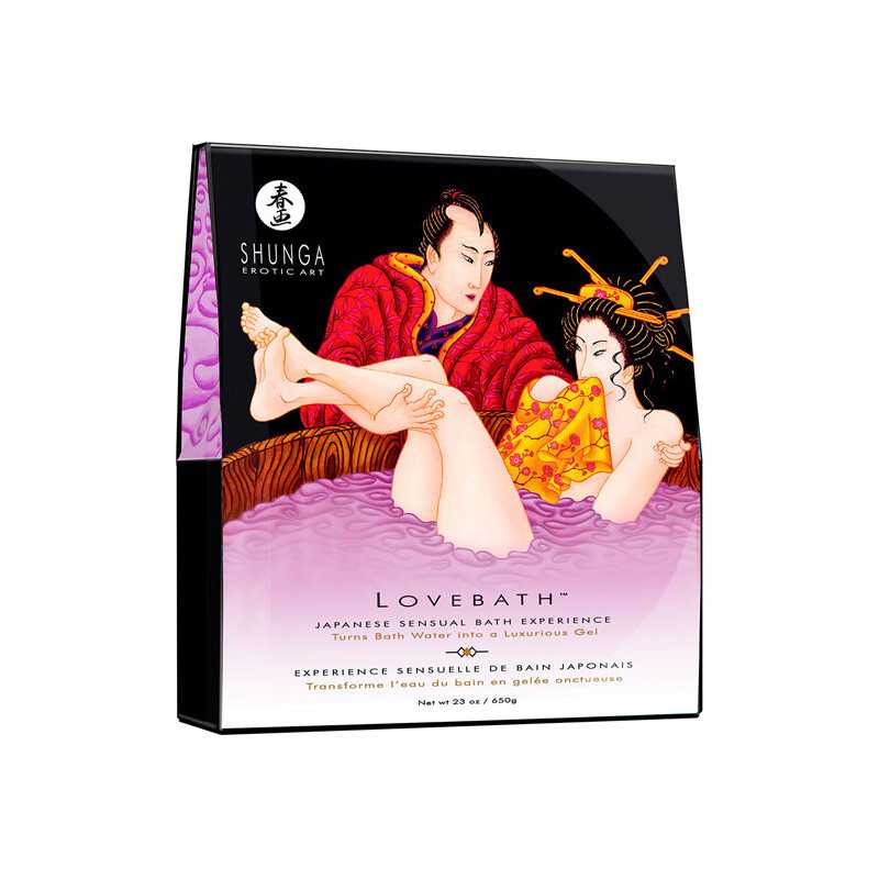 Rakkauskylpy - Sensual Lotus, 650 g - Shunga | SHUNGA BATH EXPERIENCE | Kylpyhuoneeseen Rakkauskylpy - Sensual Lotus, 650 g - Shunga | SHUNGA BATH EXPERIENCE | Kylpyhuoneeseen
