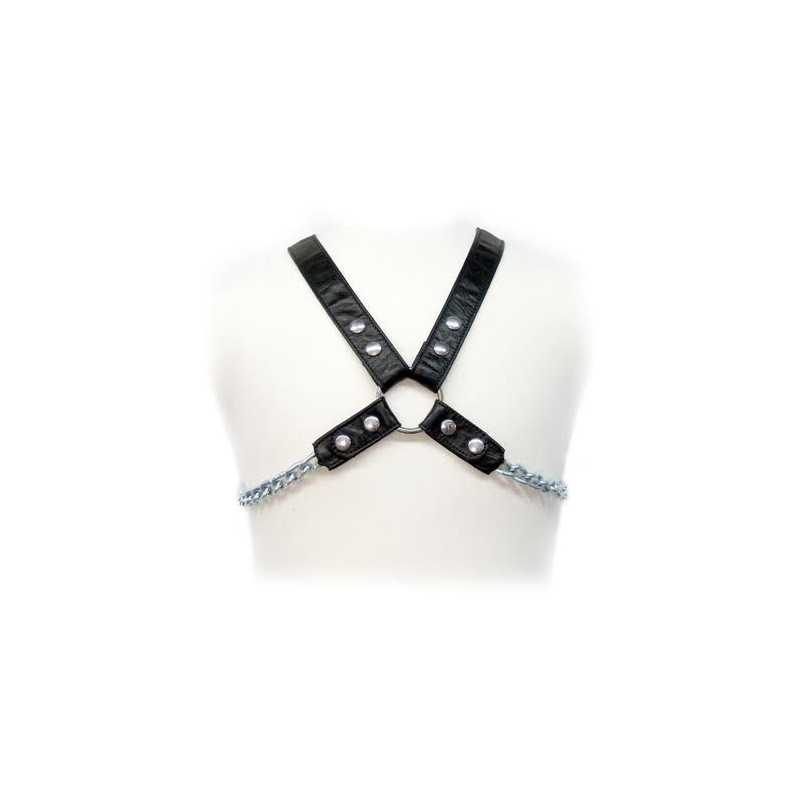 Chain Harness II - Leather Body | LEATHER BODY | BDSM & Bondage