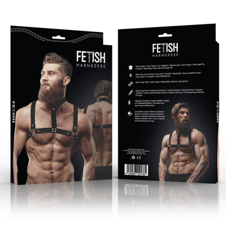 Chest Harness With Necklace - Fetish Submissive | FETISH SUBMISSIVE ATTITUDE | Seksikkäät asut ja tarvikkeet Chest Harness With Necklace - Fetish Submissive | FETISH SUBMISSIVE ATTITUDE | Seksikkäät asut ja tarvikkeet